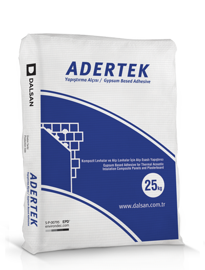 Adertek Yapıştırma Alçısı 25 kg